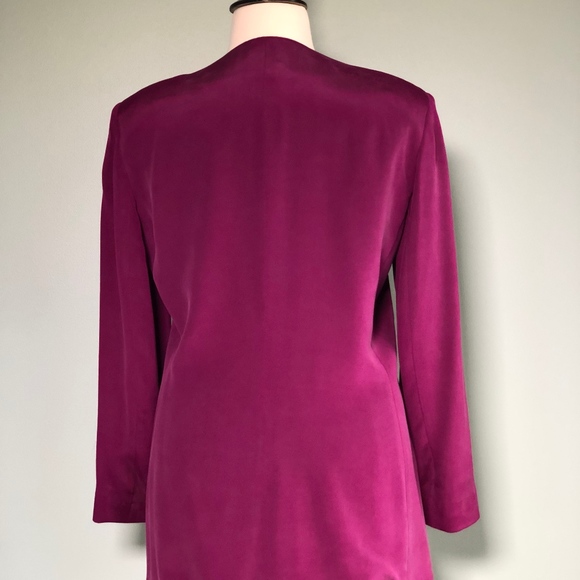 Liz Claiborne silk classic jacket 14 - Picture 7 of 7